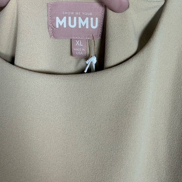 Show Me Your MuMu Cream Maxi Dress - Picture 5 of 9